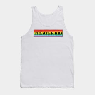 Theater Kid Rainbow wall 4 Tank Top